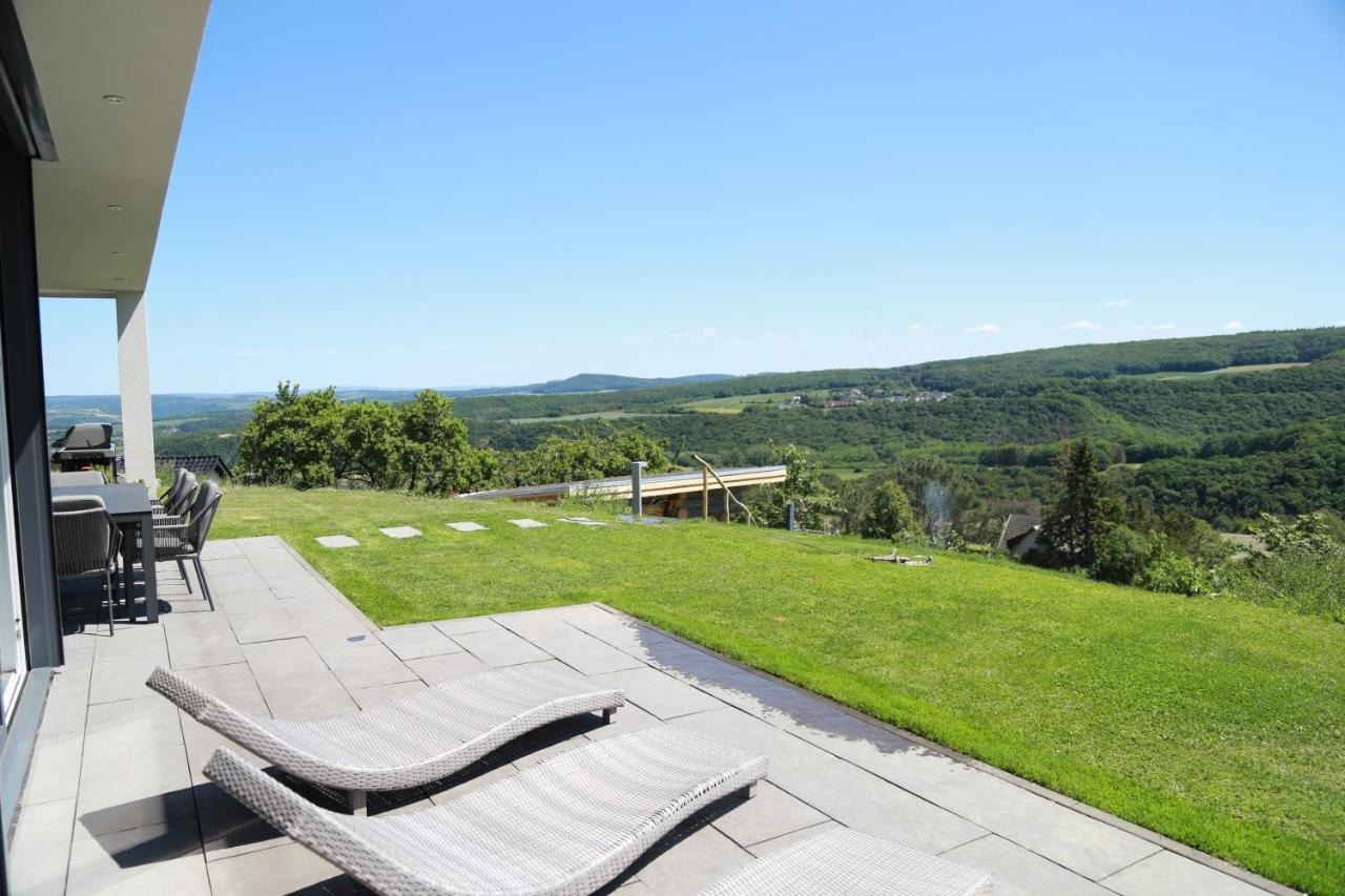 Ferienhaus Zur Burg Olbruck Hain  Exteriör bild