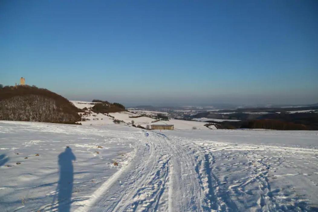 Ferienhaus Zur Burg Olbruck Hain  Exteriör bild